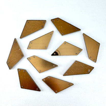 Mirror Shapes - Light Peach (various shape options)