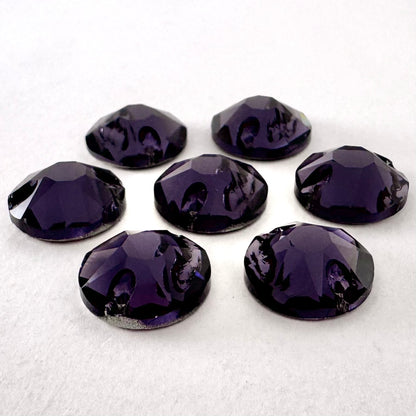 Tanzanite Glass Rivoli (3288 facet)