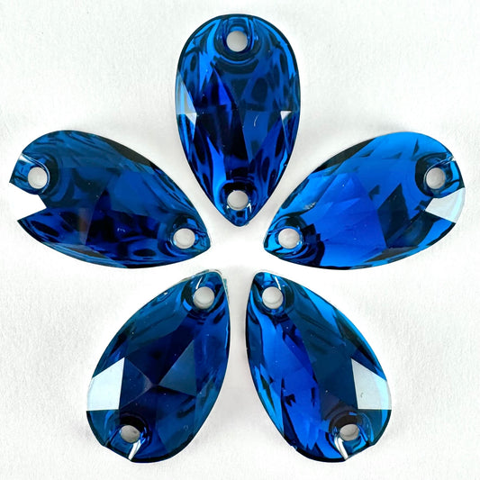 Blue Zircon Acrylic Teardrop