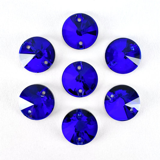 Cobalt Blue Glass Rivoli