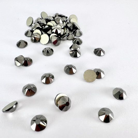 Apricus Jet Hematite Rhinestone