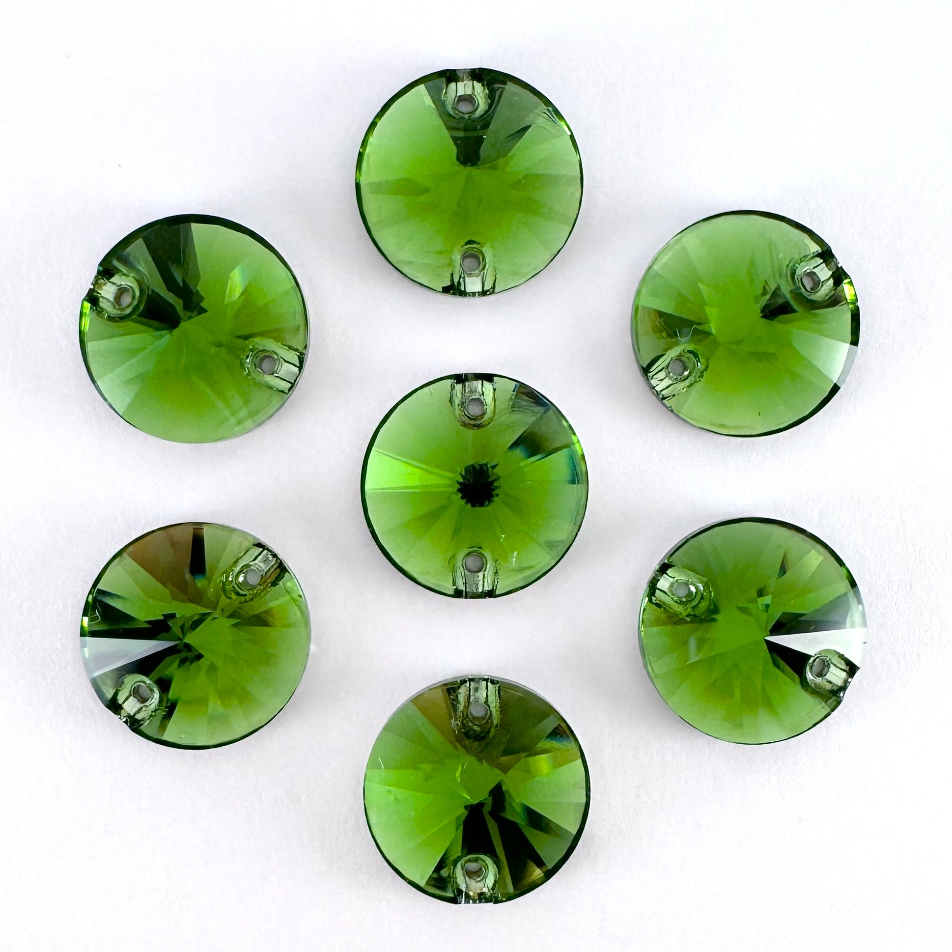 Fern Green Glass Rivoli