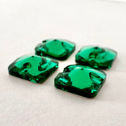 Emerald Rounded Glass Square