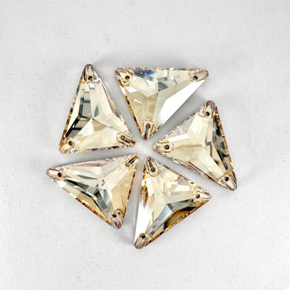 Golden Shadow Slim Glass Triangle