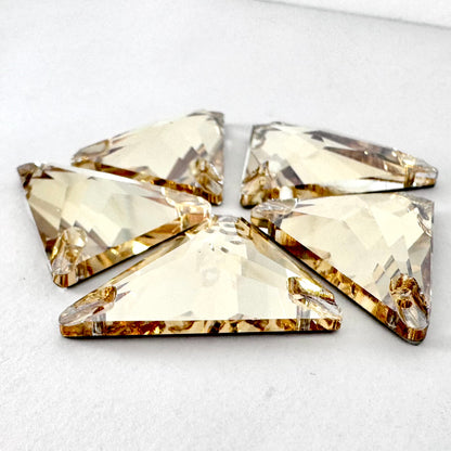 Golden Shadow Slim Glass Triangle