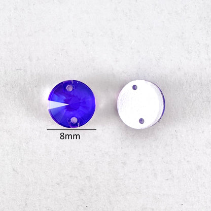 Violet Blue EN Glass Rivoli