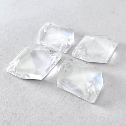 White Luminescent Glass Cosmic