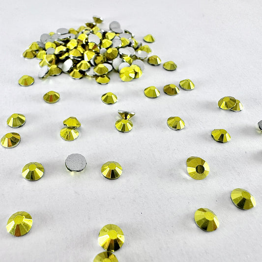 Metallic Citrine Rhinestone