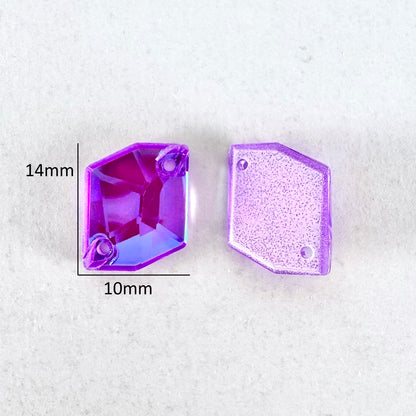Electric Violet DeLite Glass Cosmic