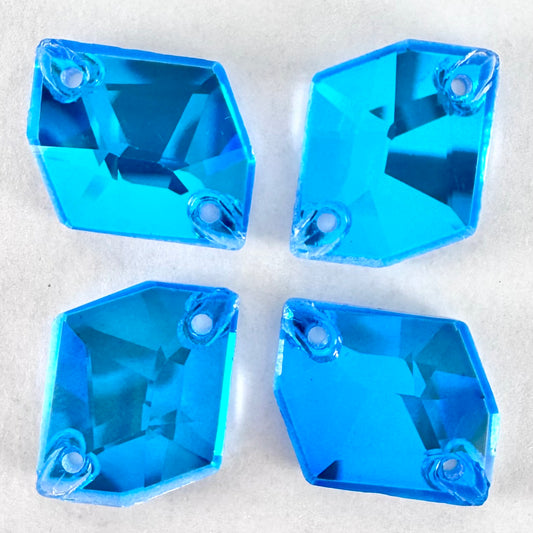 Electric Blue DeLite Glass Cosmic