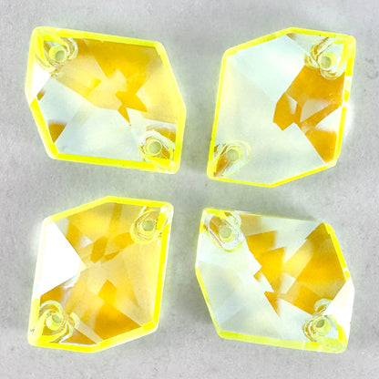 Electric Yellow DeLite Glass Cosmic