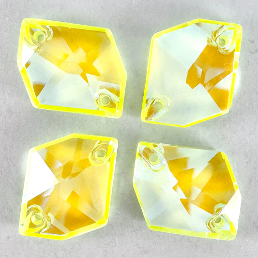 Electric Yellow DeLite Glass Cosmic