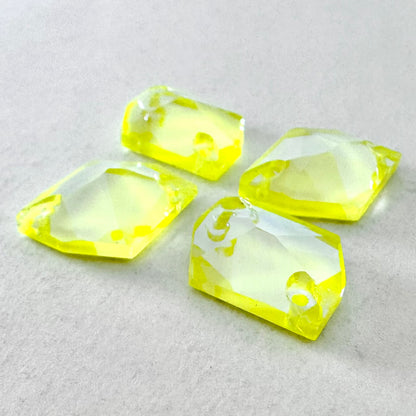 Electric Yellow DeLite Glass Cosmic