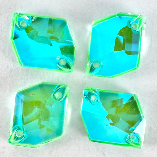 Electric Green DeLite Glass Cosmic