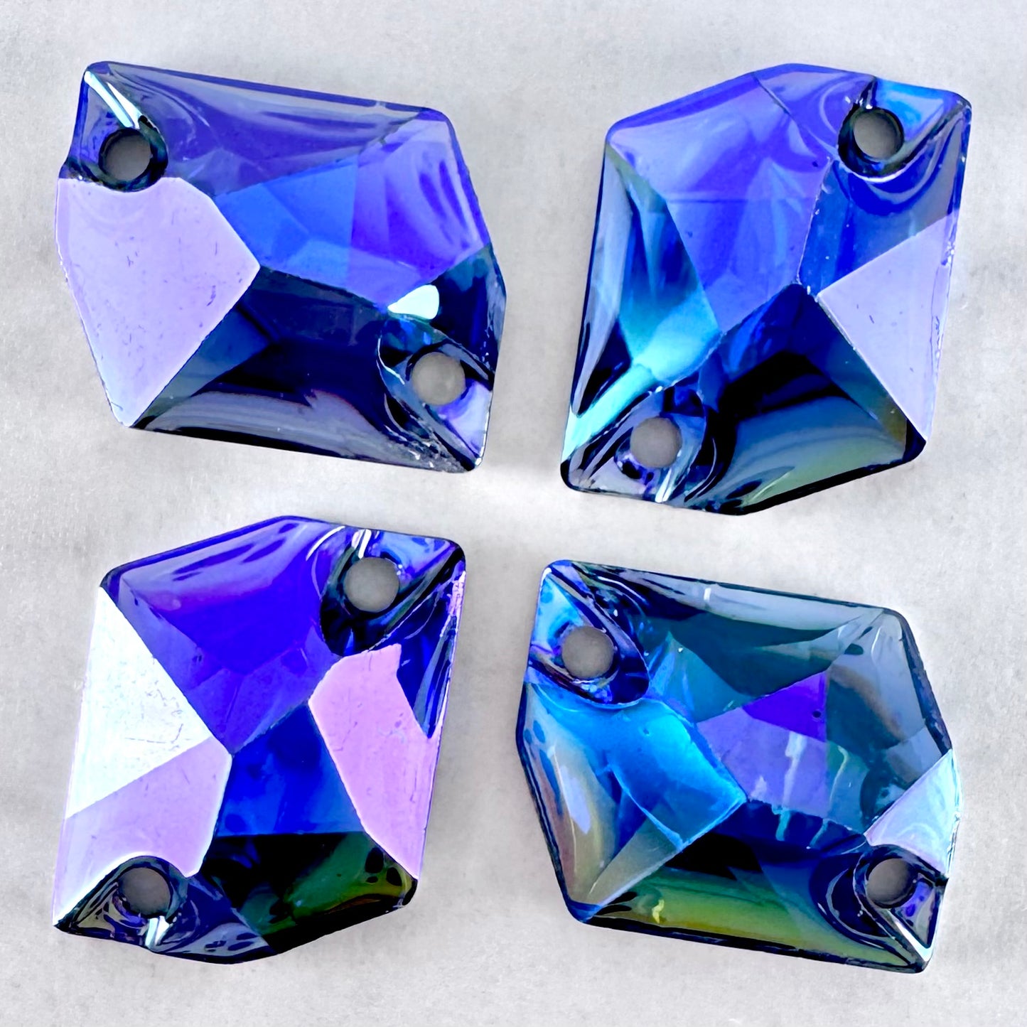 Light Sapphire AB Acrylic Cosmic