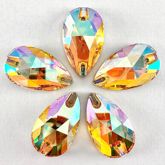 Crystal Sun Glass Teardrop