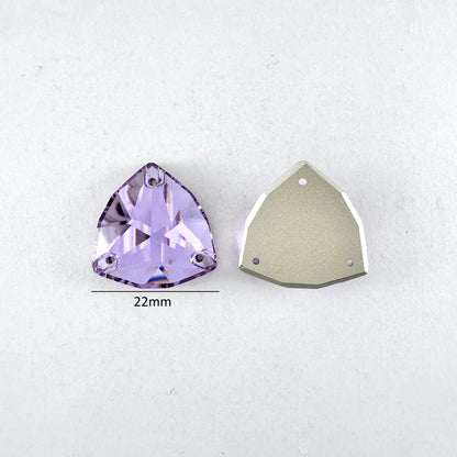 Violet Glass Trilliant