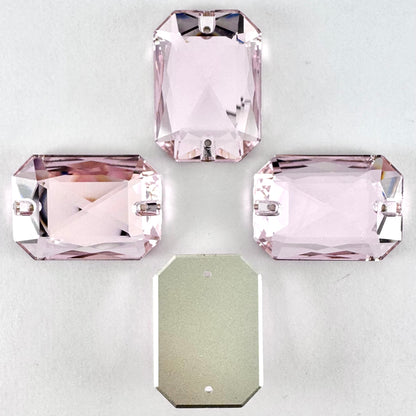 Light Rose Glass Emerald