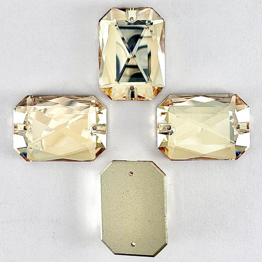 Golden Shadow Glass Emerald