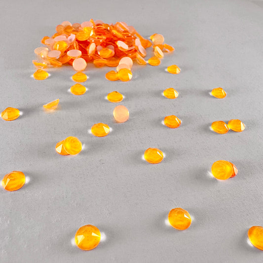 Apricus Electric Mandarin Rhinestone
