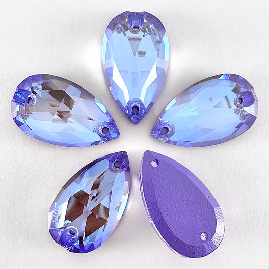 Violet MI Glass Teardrop