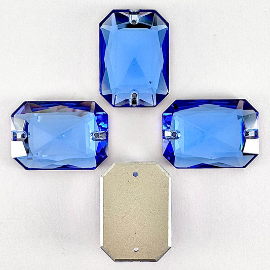 Mid Sapphire Glass Emerald
