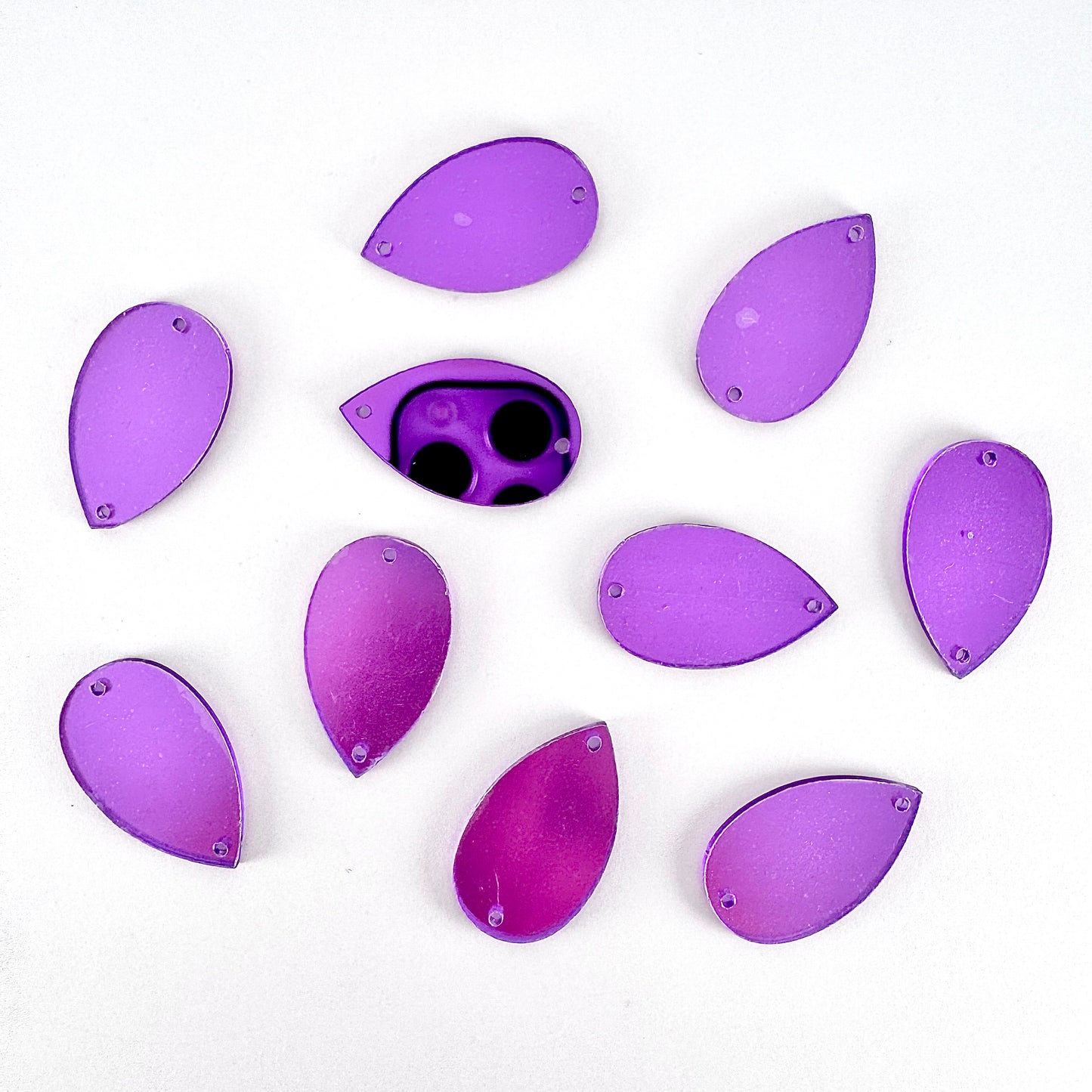 Mirror Shapes - Purple (various shape options)