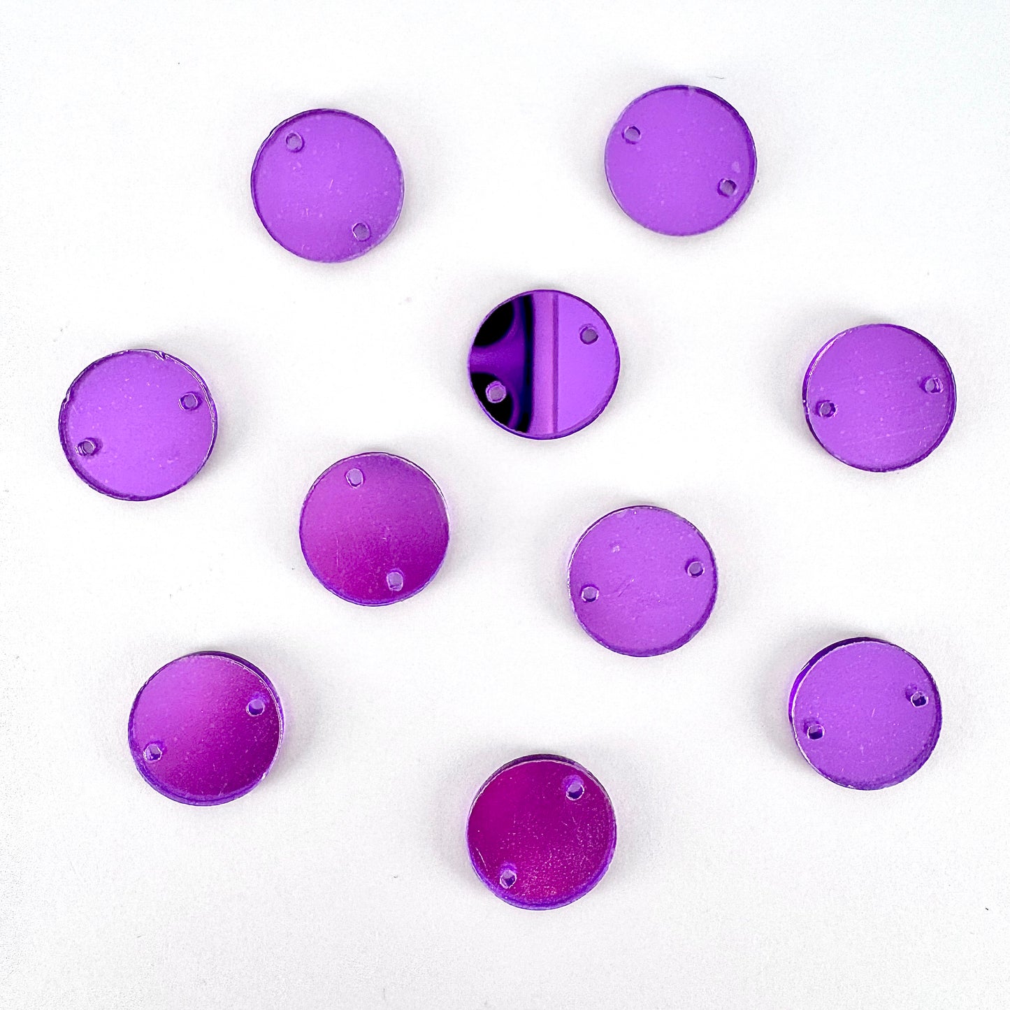 Mirror Shapes - Purple (various shape options)