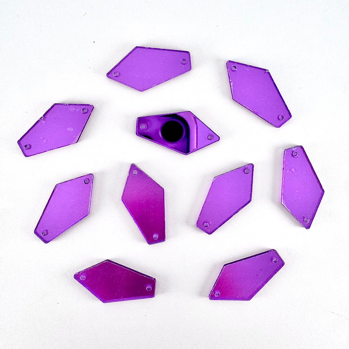 Mirror Shapes - Purple (various shape options)