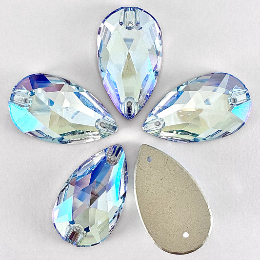 Light Sapphire MO Glass Teardrop