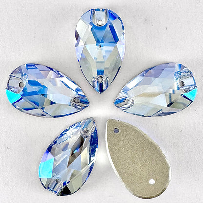 Light Sapphire MO Glass Teardrop