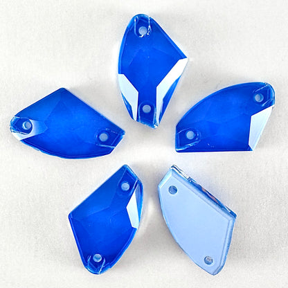 Neon Dark Blue Glass Galactic