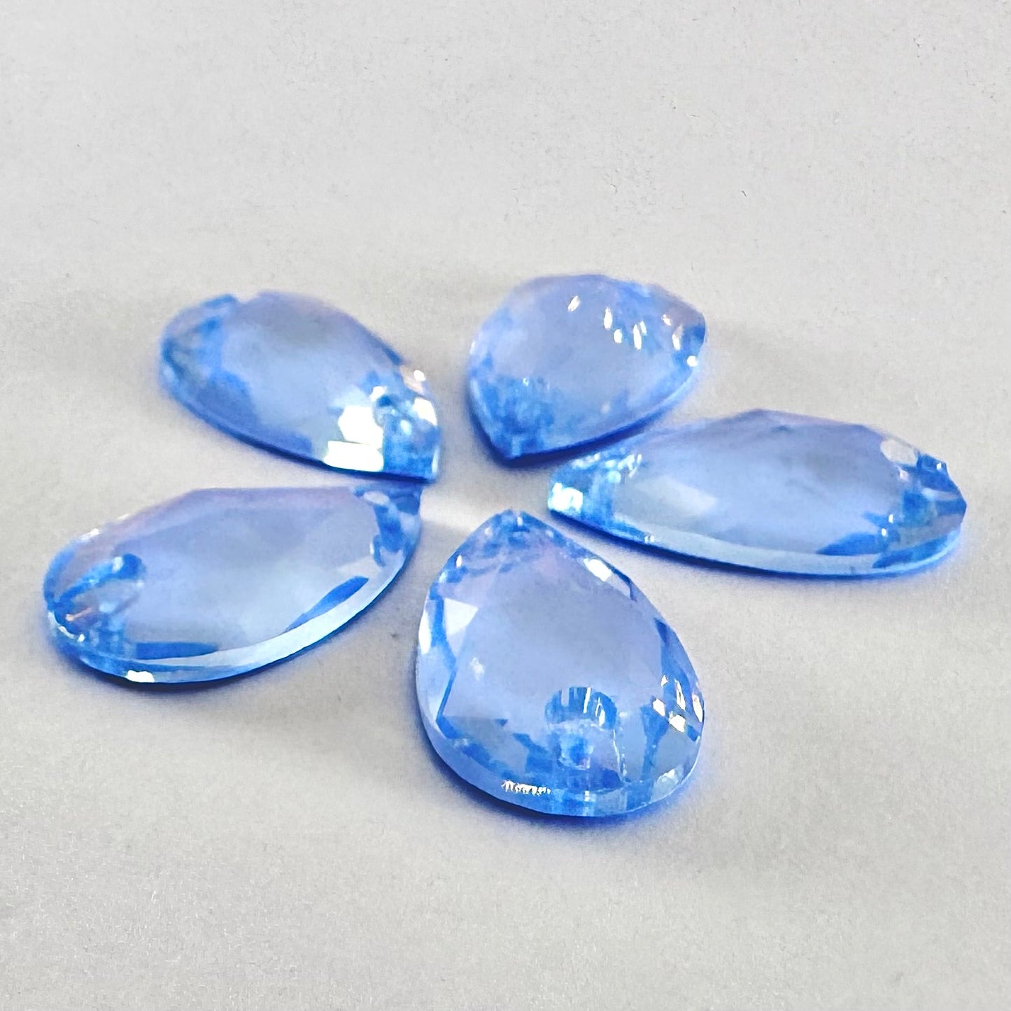 Light Sapphire AM Glass Teardrop