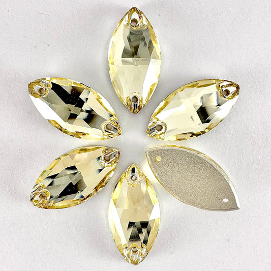 Jonquil Glass Navette