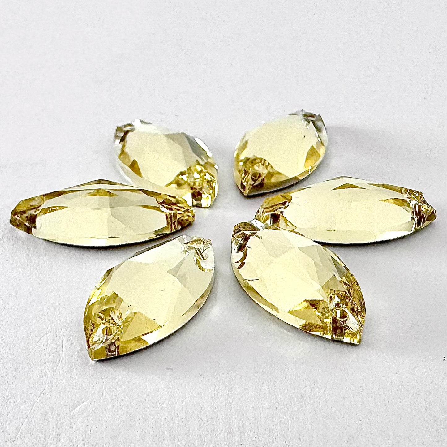 Jonquil Glass Navette