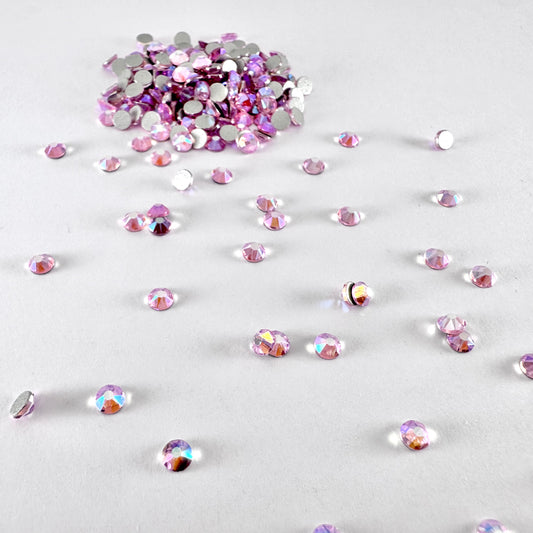 Apricus Pink AB Rhinestone