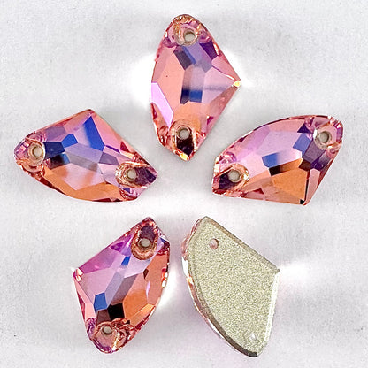 Rose Peach MO Glass Galactic