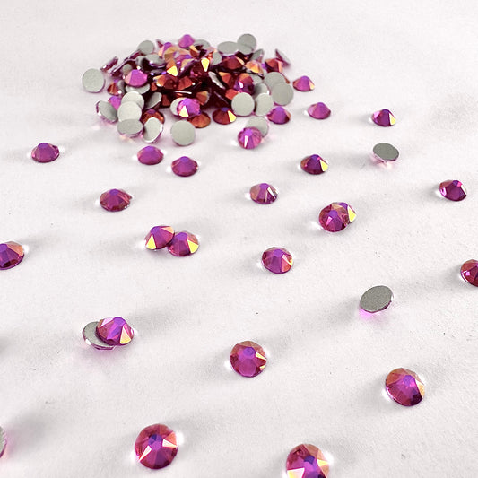 Apricus Fuchsia Light Rhinestone