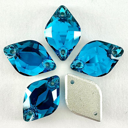 Blue Zircon Glass Lemon