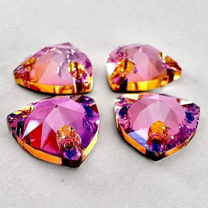 Rose MO Glass Trilliant