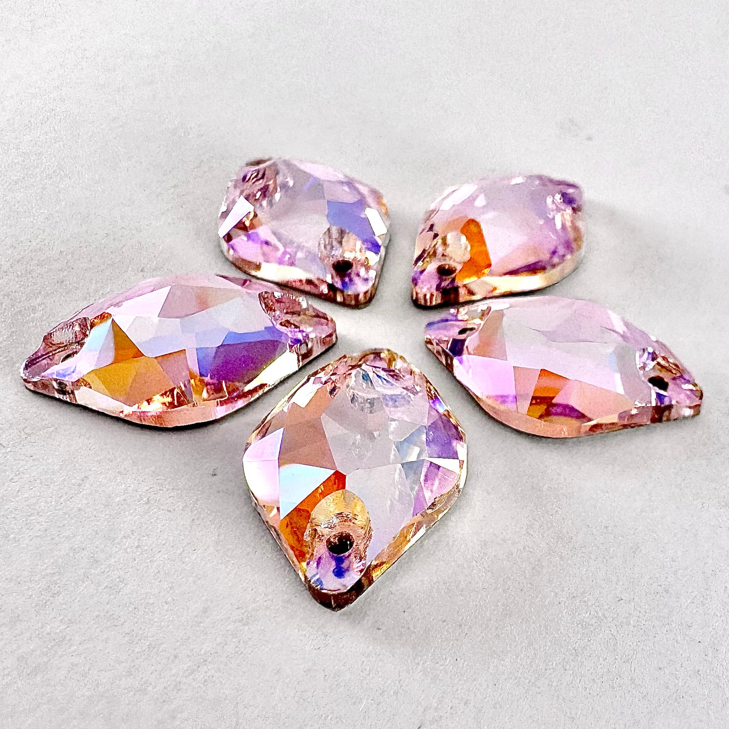 Light Rose SI Glass Lemon