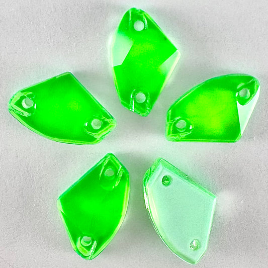 Neon Green Glass Galactic