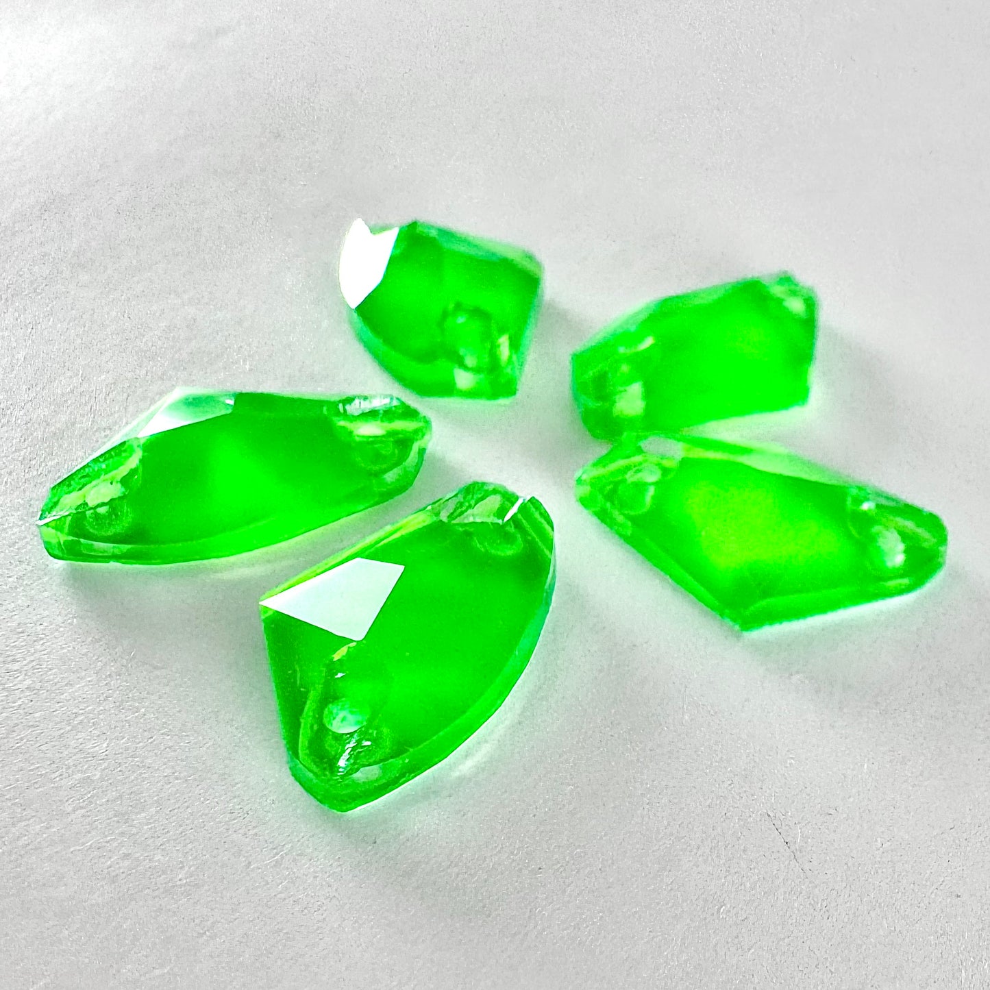 Neon Green Glass Galactic