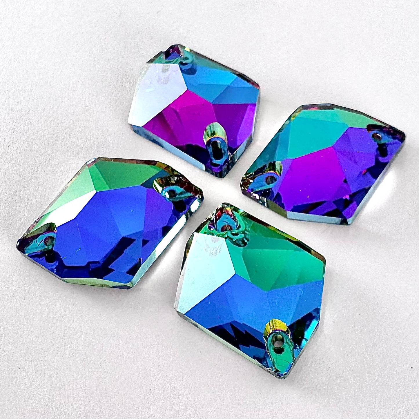 Green Volcano Glass Cosmic