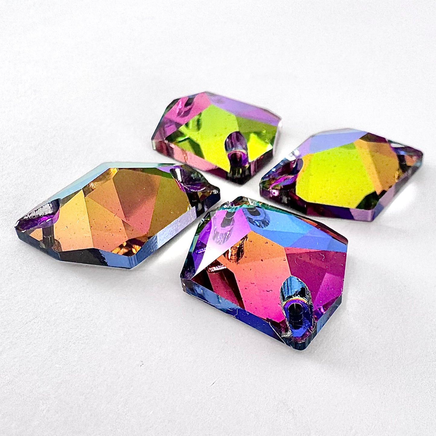 Green Volcano Glass Cosmic