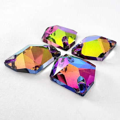 Green Volcano Glass Cosmic