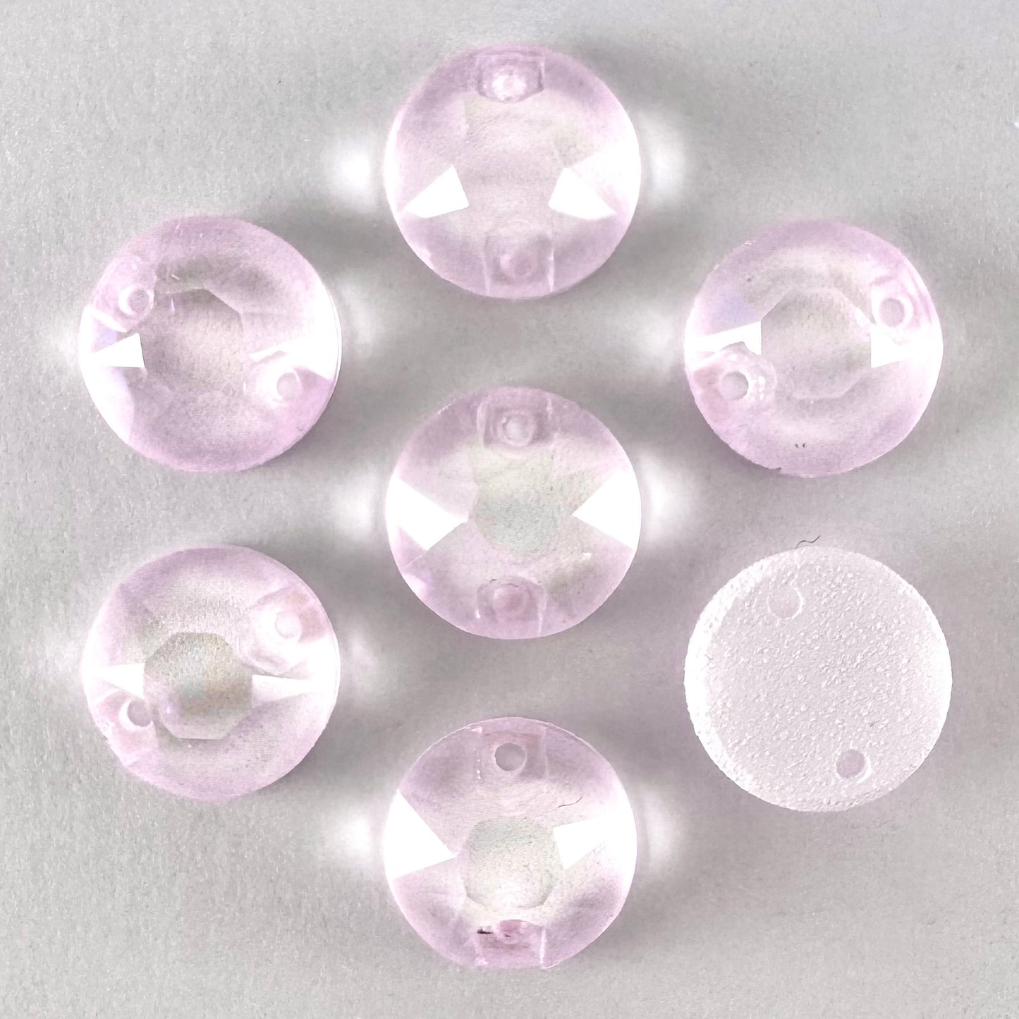 CLEARANCE - Light Rose EN Glass Rivoli (3288 facet)
