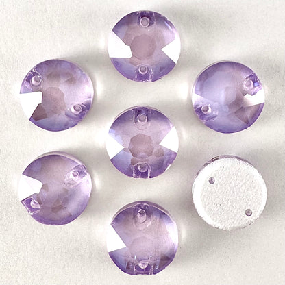 Violet AM Glass Rivoli (3288 facet)
