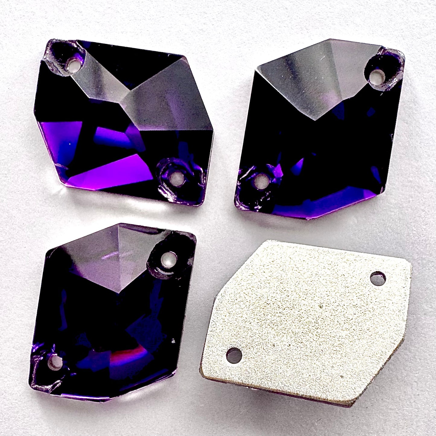 Purple Velvet Glass Cosmic