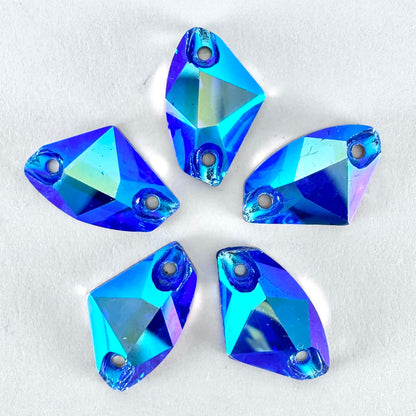 Capri Blue AB Glass Galactic